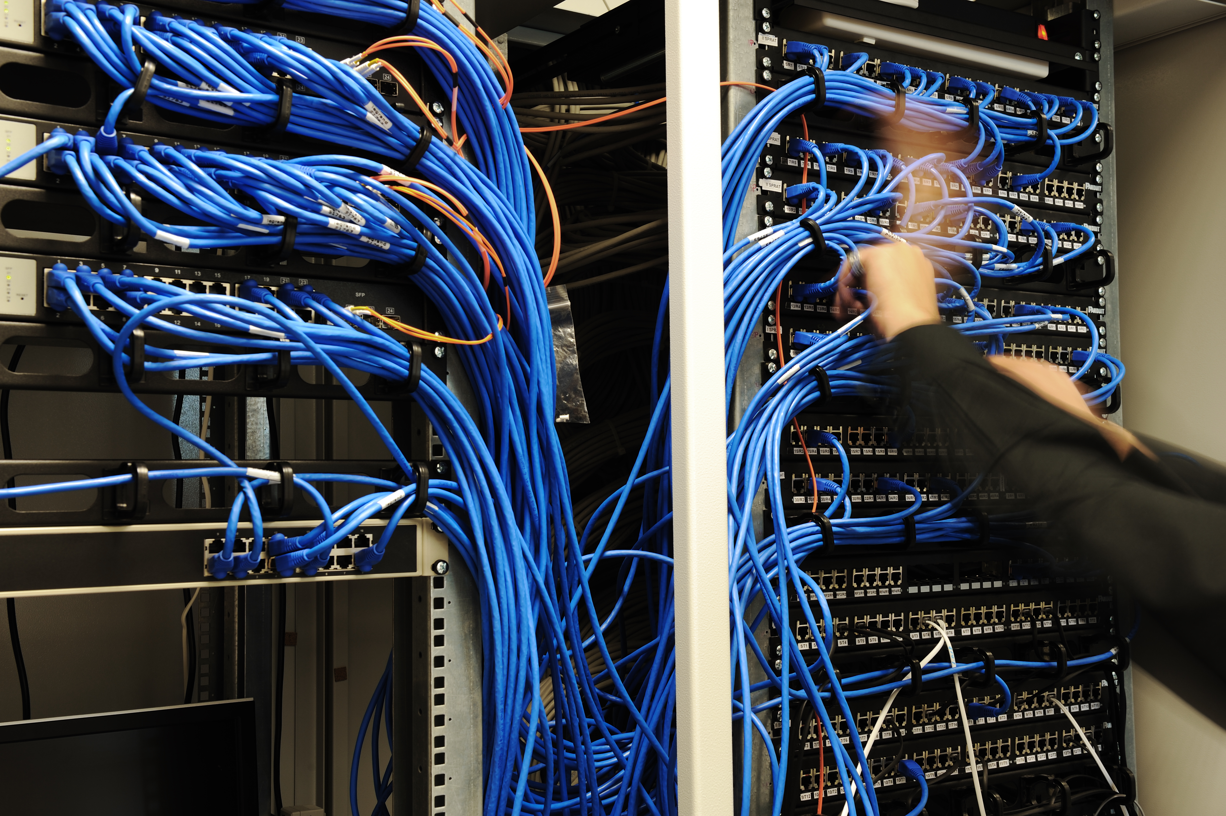 A generic server in a datacenter.